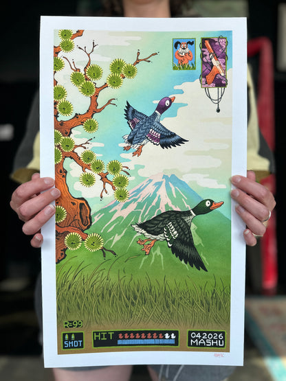 "Duck Hunt" Print by Matt Corbin
