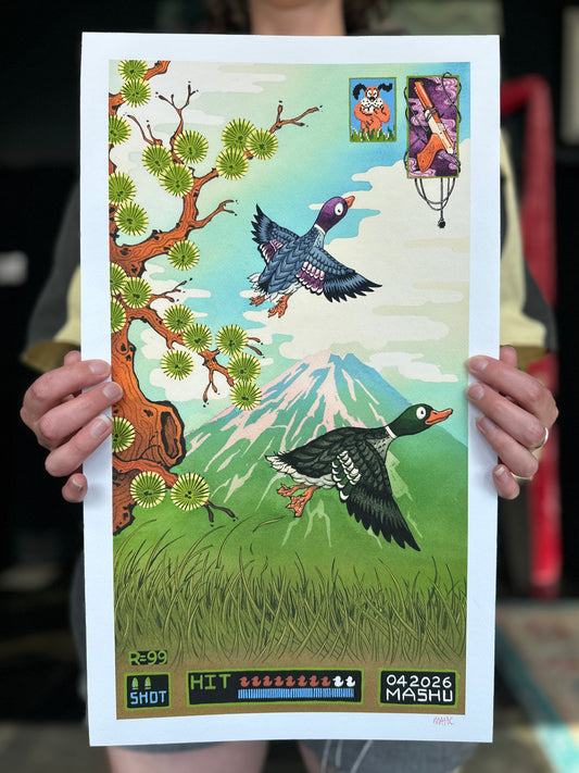 "Duck Hunt" Print by Matt Corbin