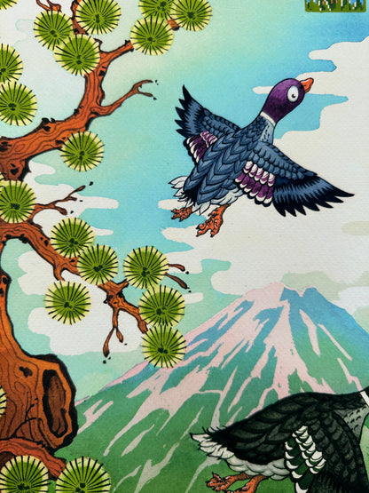 "Duck Hunt" Print by Matt Corbin