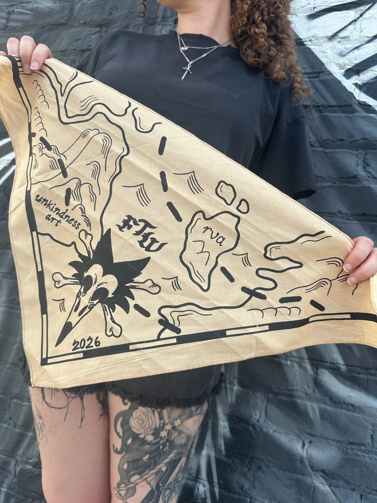 FTW 2026 Treasure Map Bandana