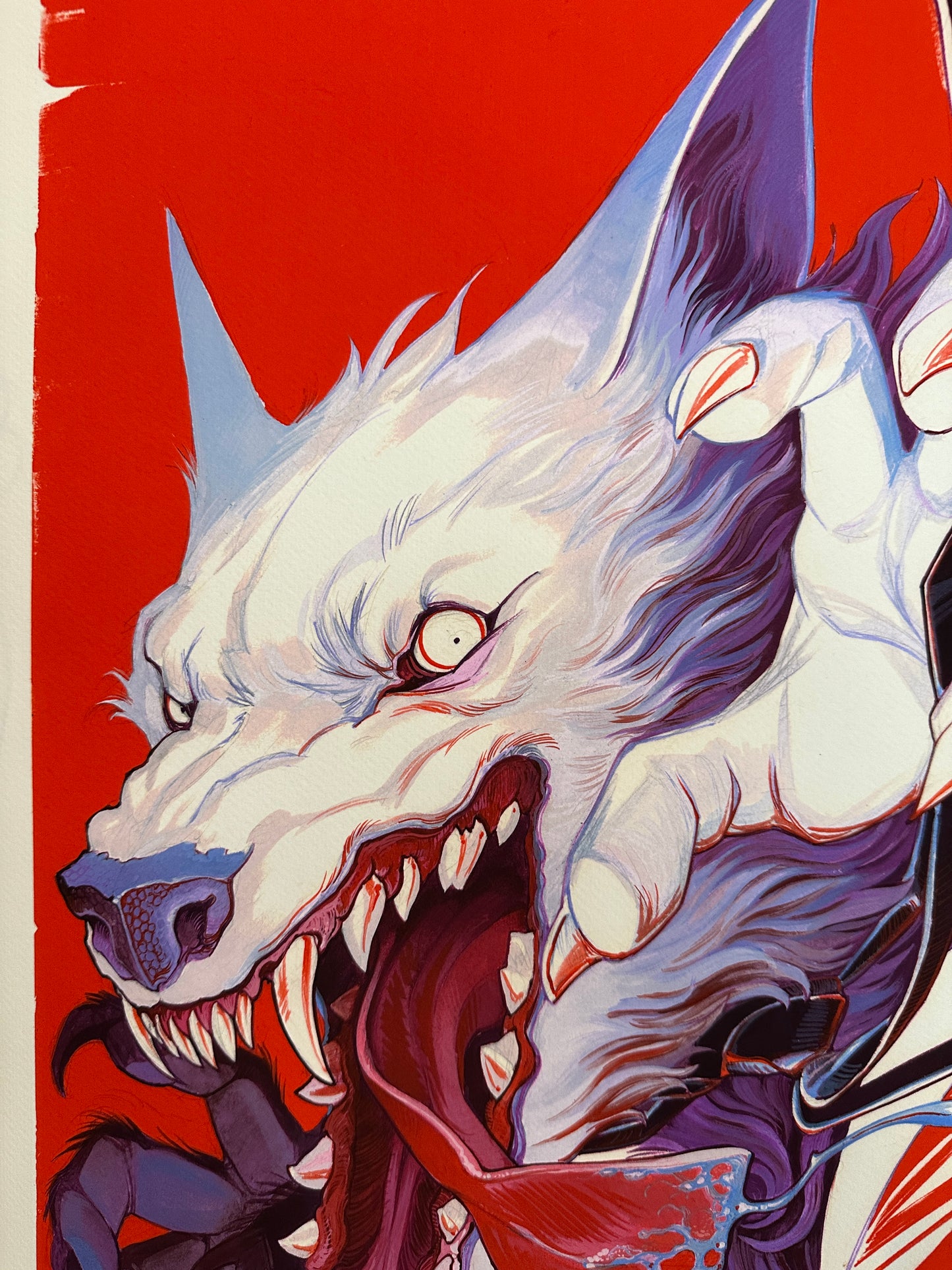 "FERAL" Print by Teresa Sharpe