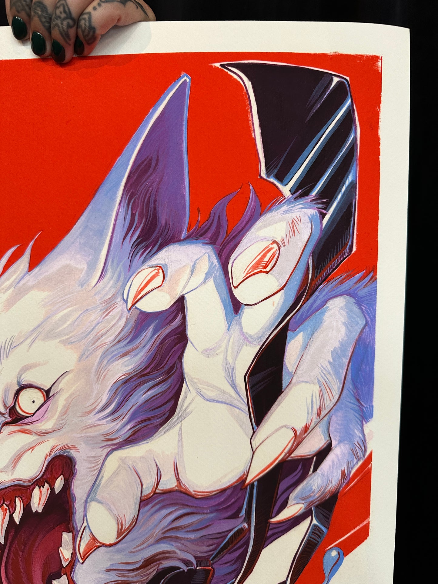 "FERAL" Print by Teresa Sharpe