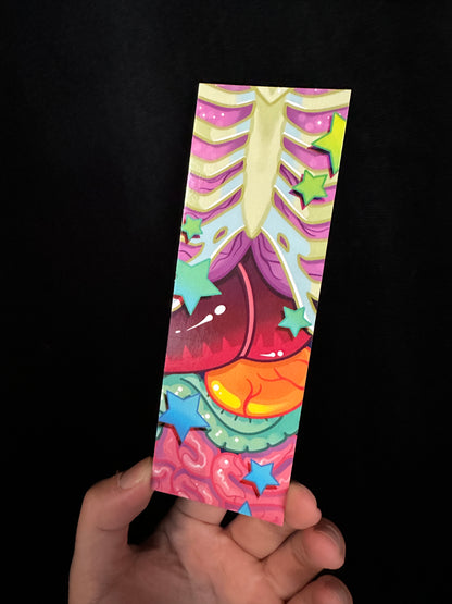 Guts Bookmark by Mandi Johnson
