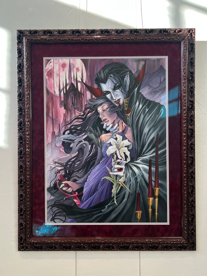 "Harmony of Despair" Original Framed Painting by Teresa Sharpe