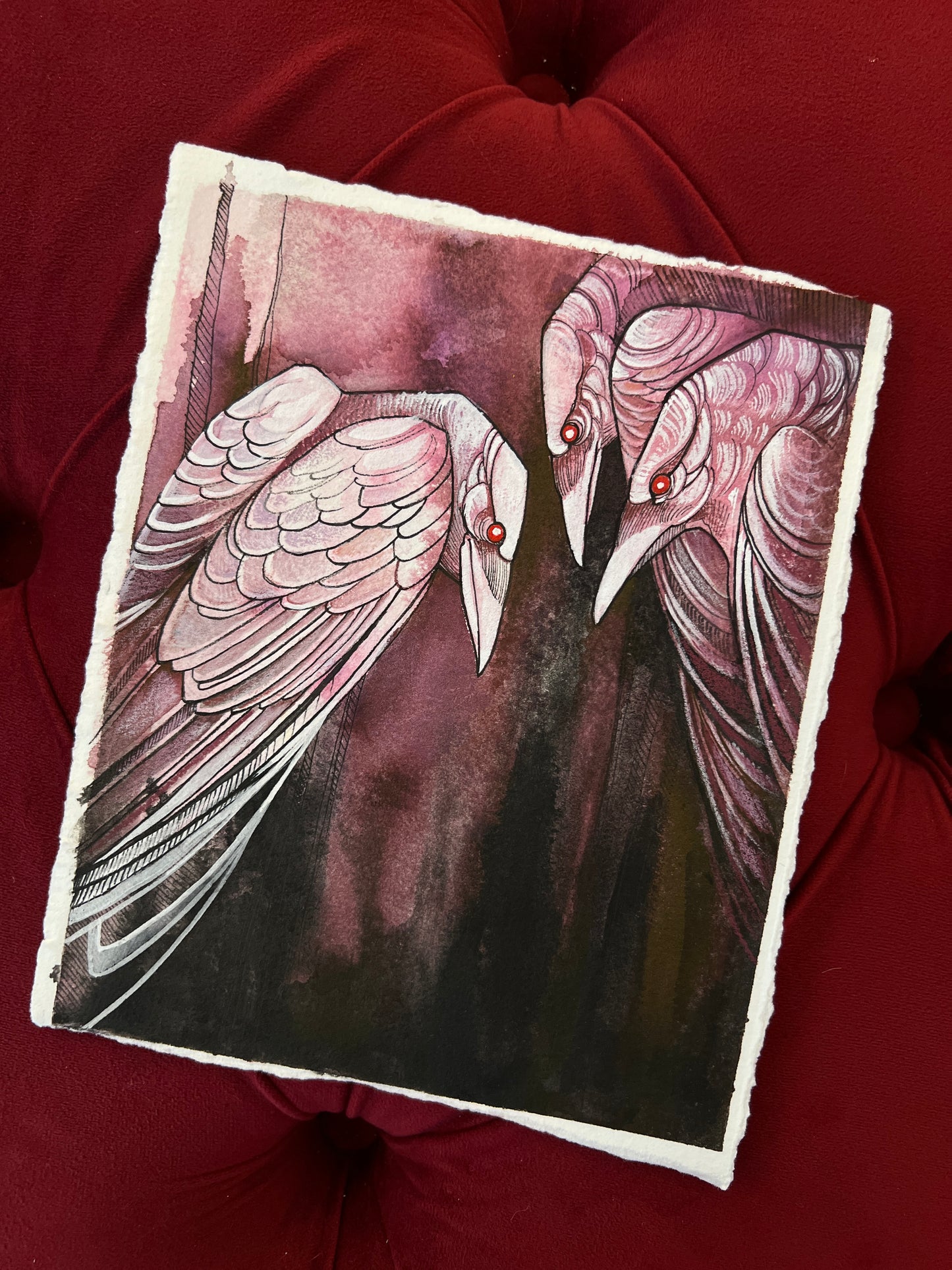 Assorted Small Crow Originals: Set 1 by Teresa Sharpe