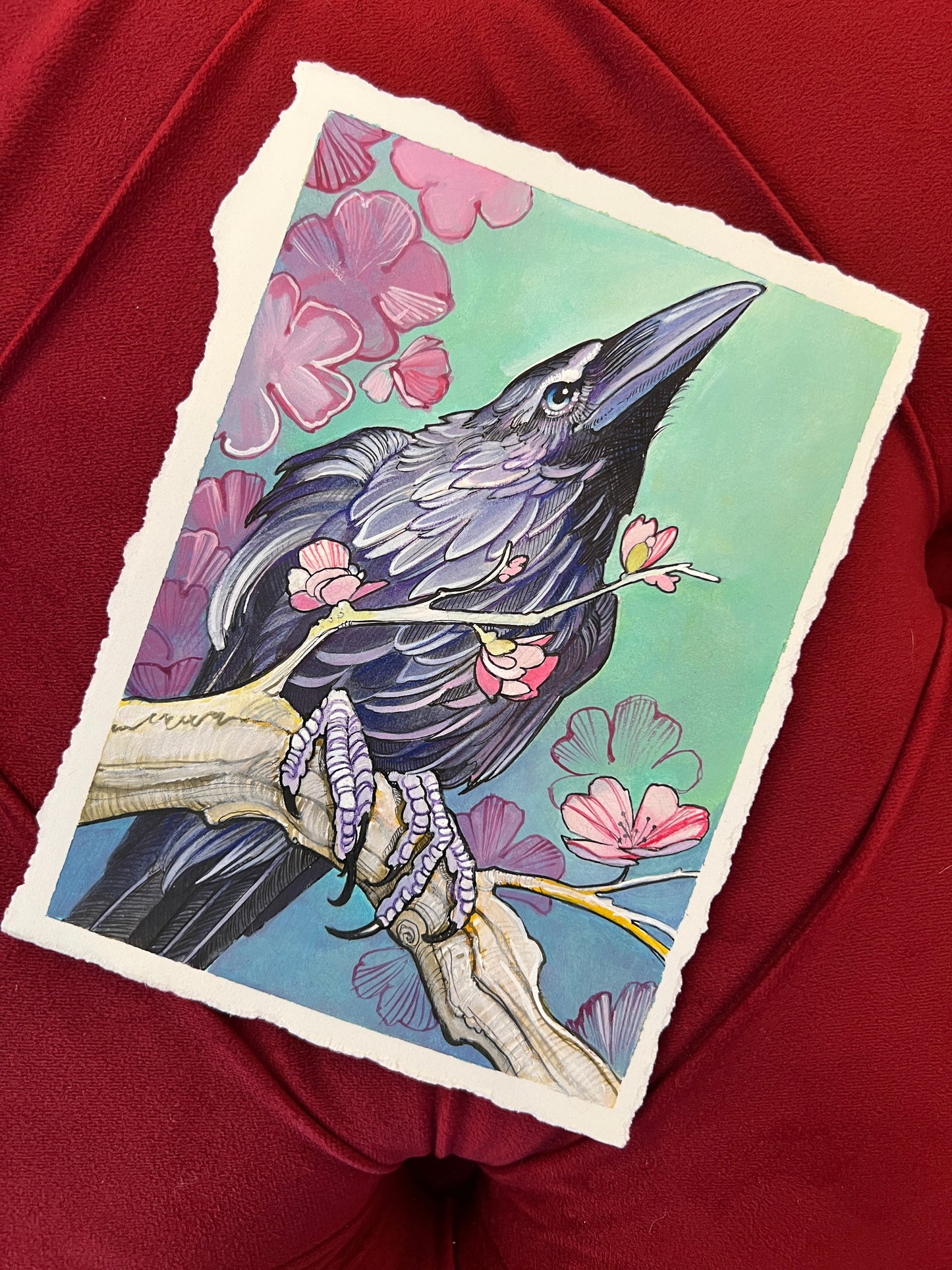 Assorted Small Crow Originals: Set 2 by Teresa Sharpe