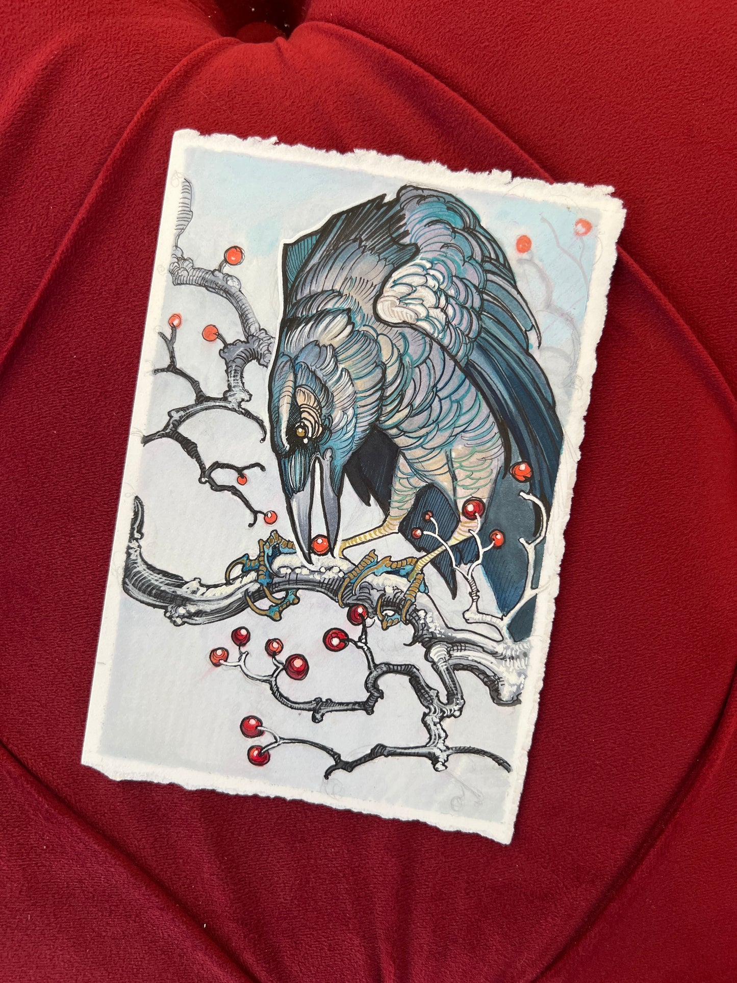 Assorted Small Crow Originals: Set 2 by Teresa Sharpe