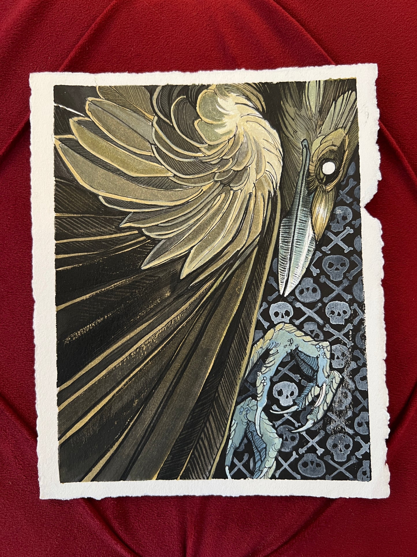 Assorted Small Crow Originals: Set 3 by Teresa Sharpe