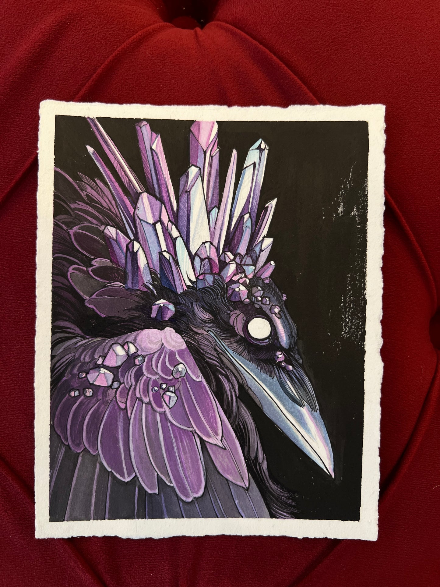 Assorted Small Crow Originals: Set 3 by Teresa Sharpe