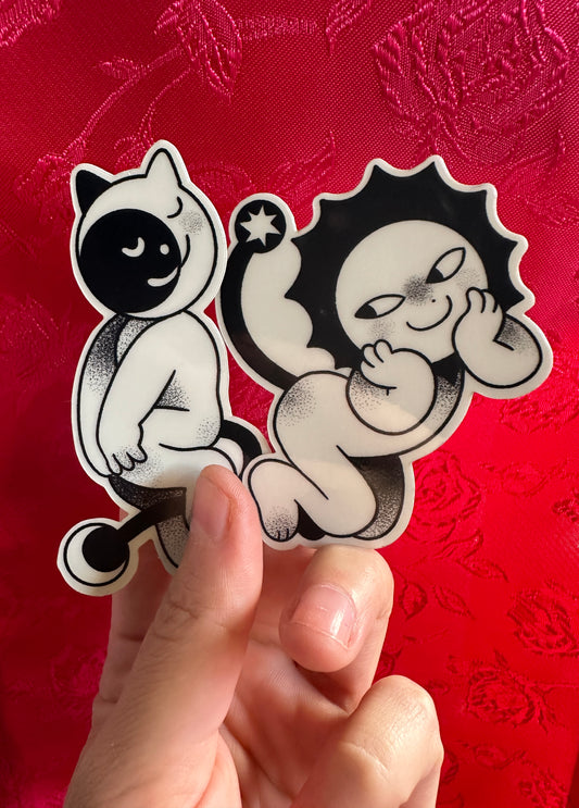 "Sun & Moon Babies" Sticker Set by Frankee Graves