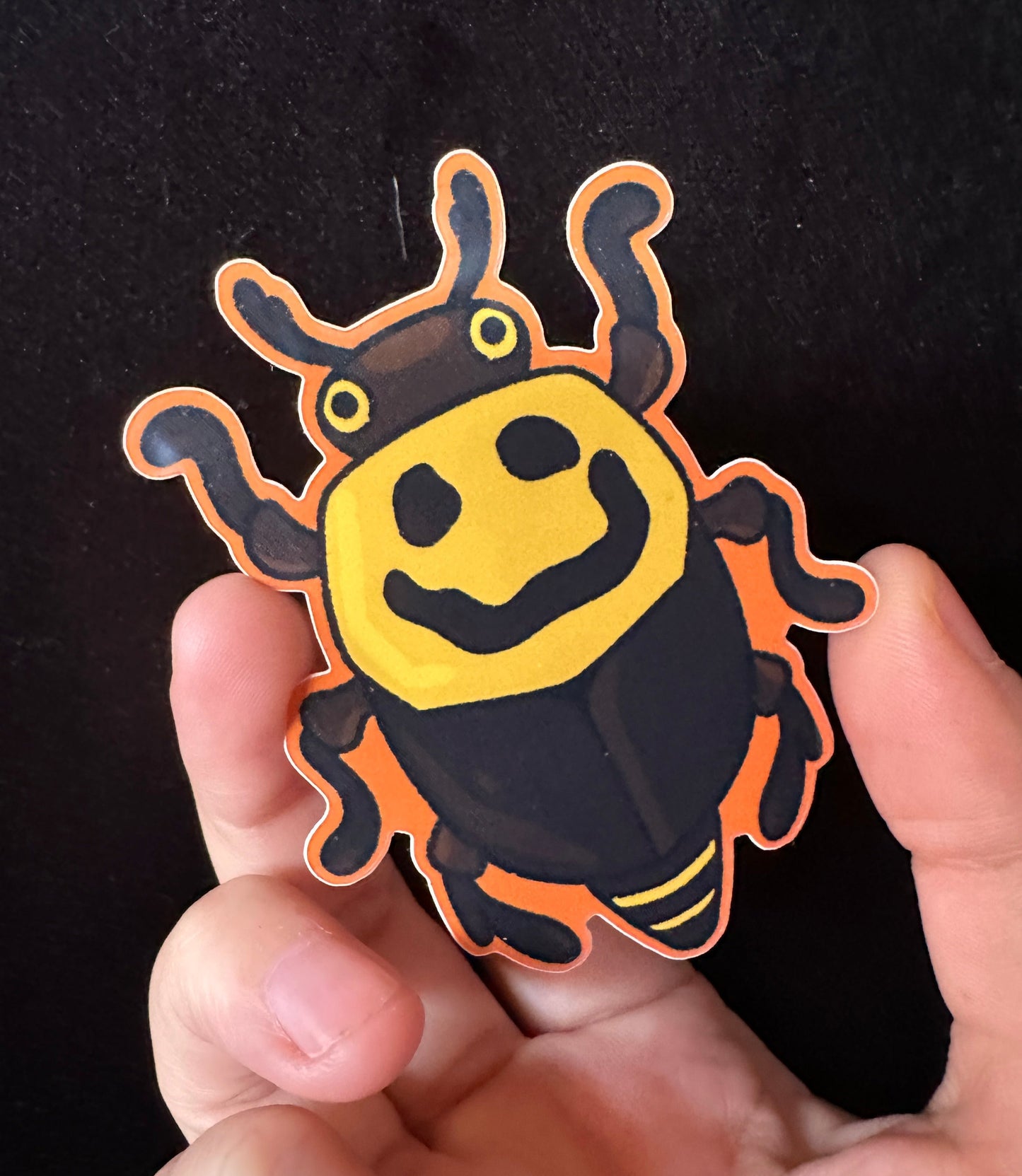 "Carrion Beetle" Sticker by Frankee Graves