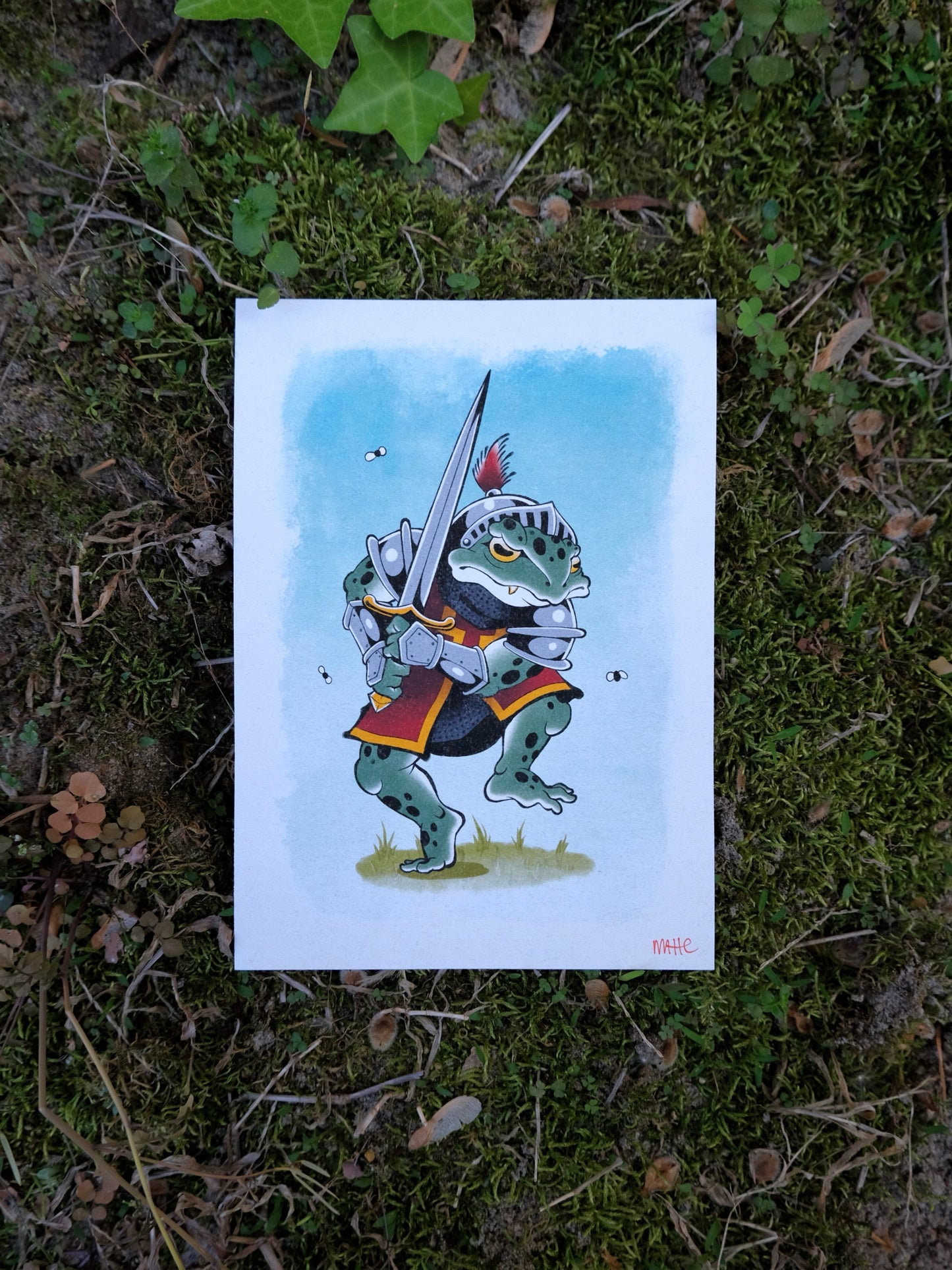"Adventure Frogs" Print Set by Matthew Corbin