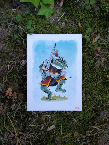 "Adventure Frogs" Print Set by Matthew Corbin