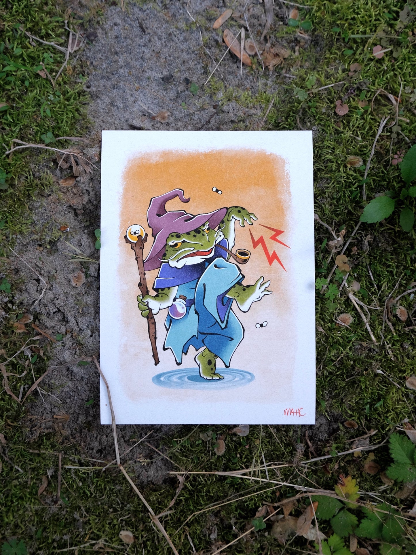 "Adventure Frogs" Print Set by Matthew Corbin