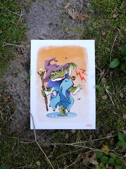 "Adventure Frogs" Print Set by Matthew Corbin