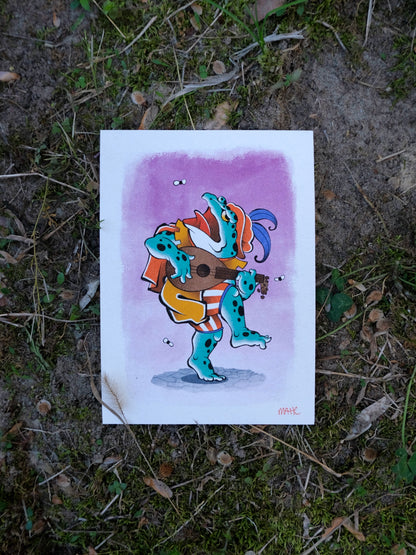 "Adventure Frogs" Print Set by Matthew Corbin