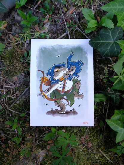 "Adventure Frogs" Print Set by Matthew Corbin
