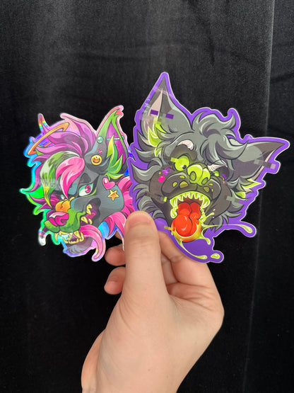 RAWR XD Sticker Set by Jay Ferrier