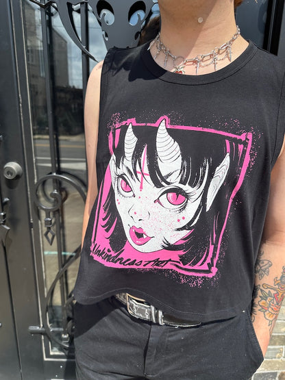 "Where my Demons At?" Muscle Tank by Teresa Sharpe
