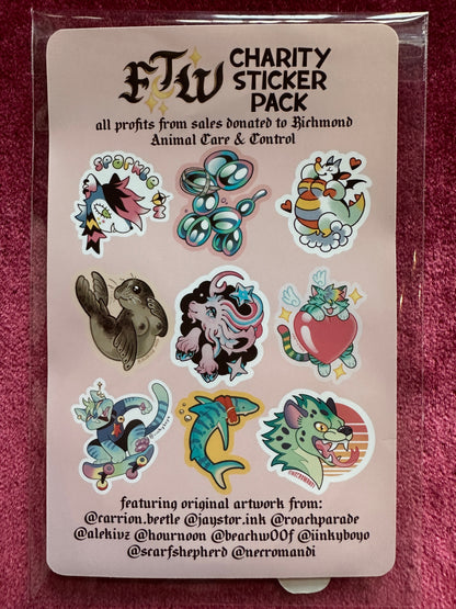 FTW Charity Sticker Pack