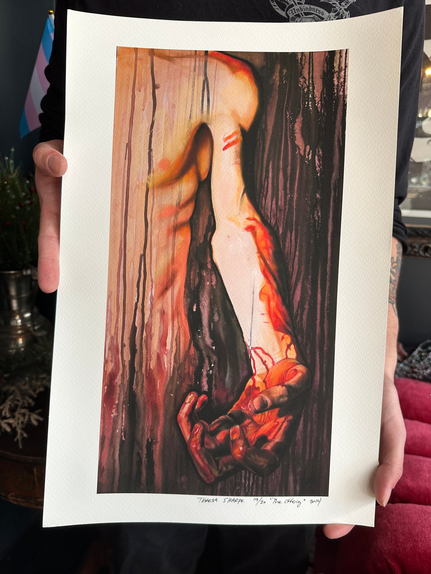 "The Offering" Print by Teresa Sharpe