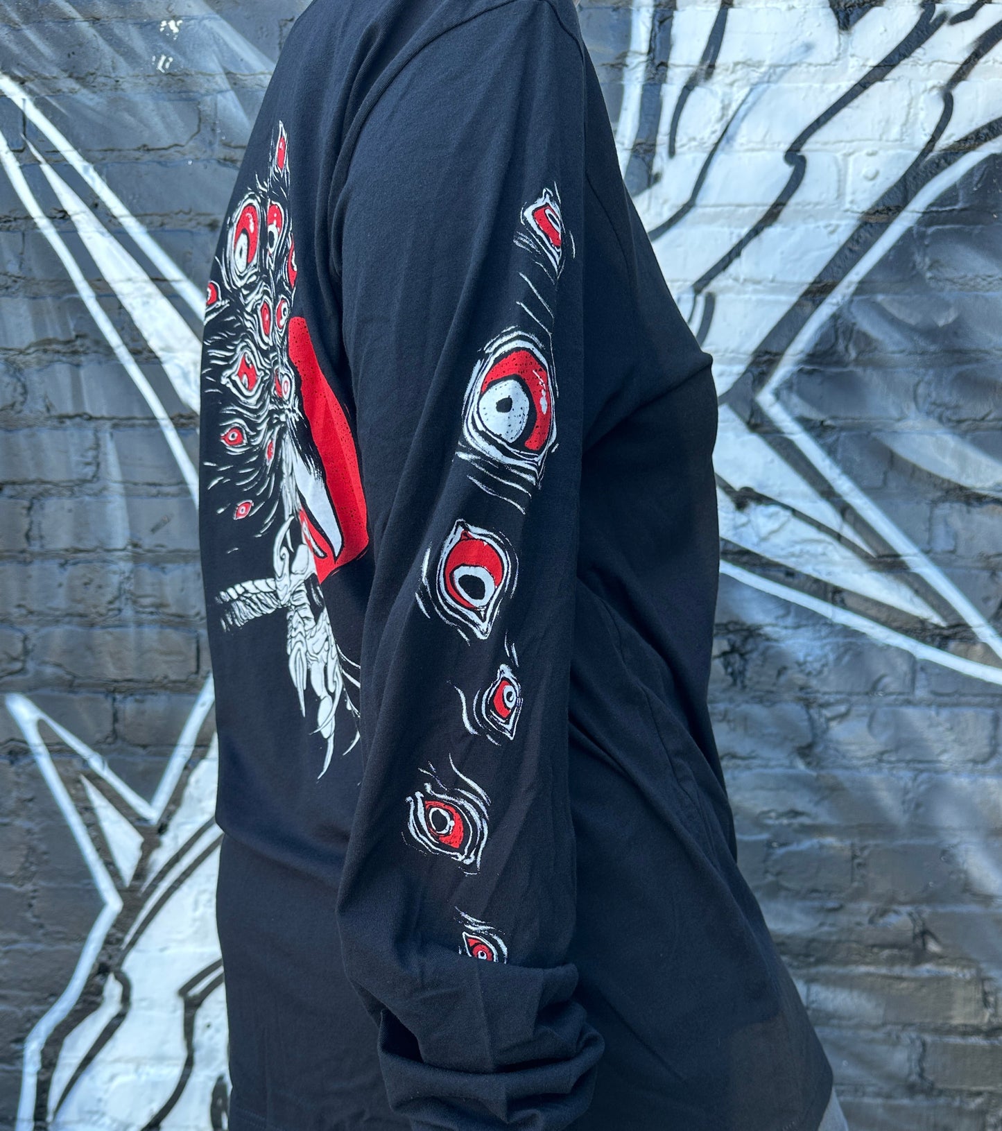 Special Edition 10 YEAR ANNIVERSARY "Cryptid Crow" Longsleeve Shirt by Teresa Sharpe