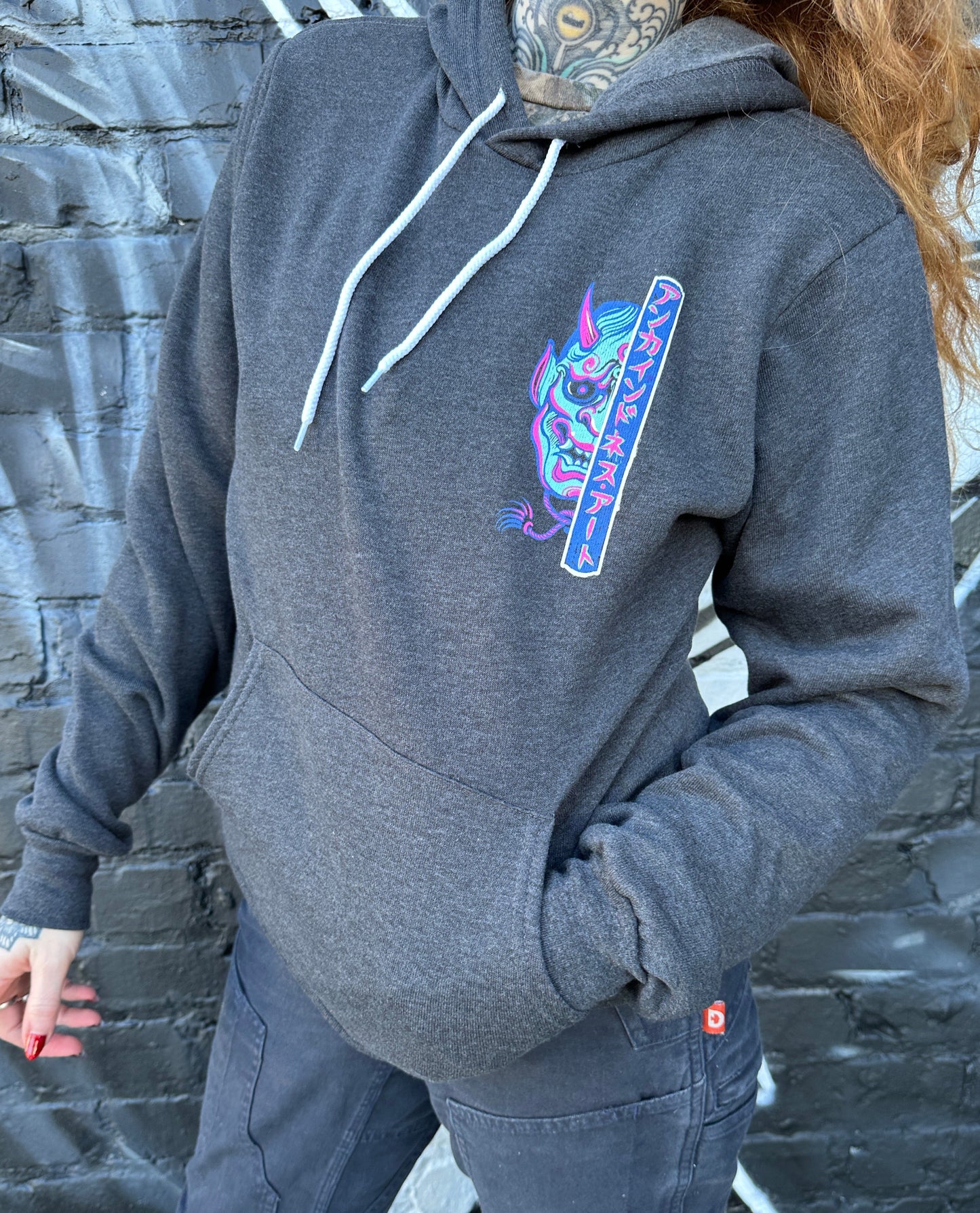 "MASKED ONI" 2025 Special Edition Hoodie by Teresa Sharpe