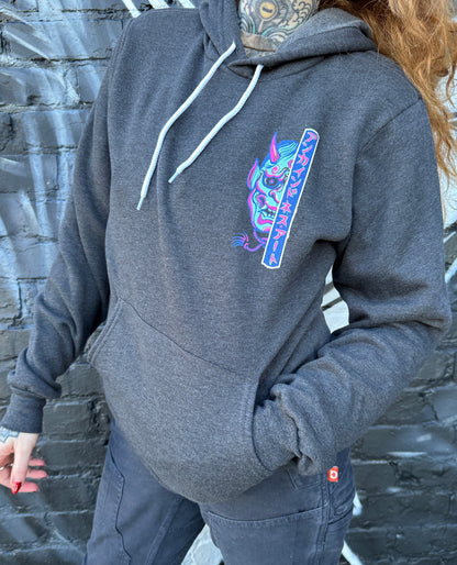 "MASKED ONI" 2025 Special Edition Hoodie by Teresa Sharpe