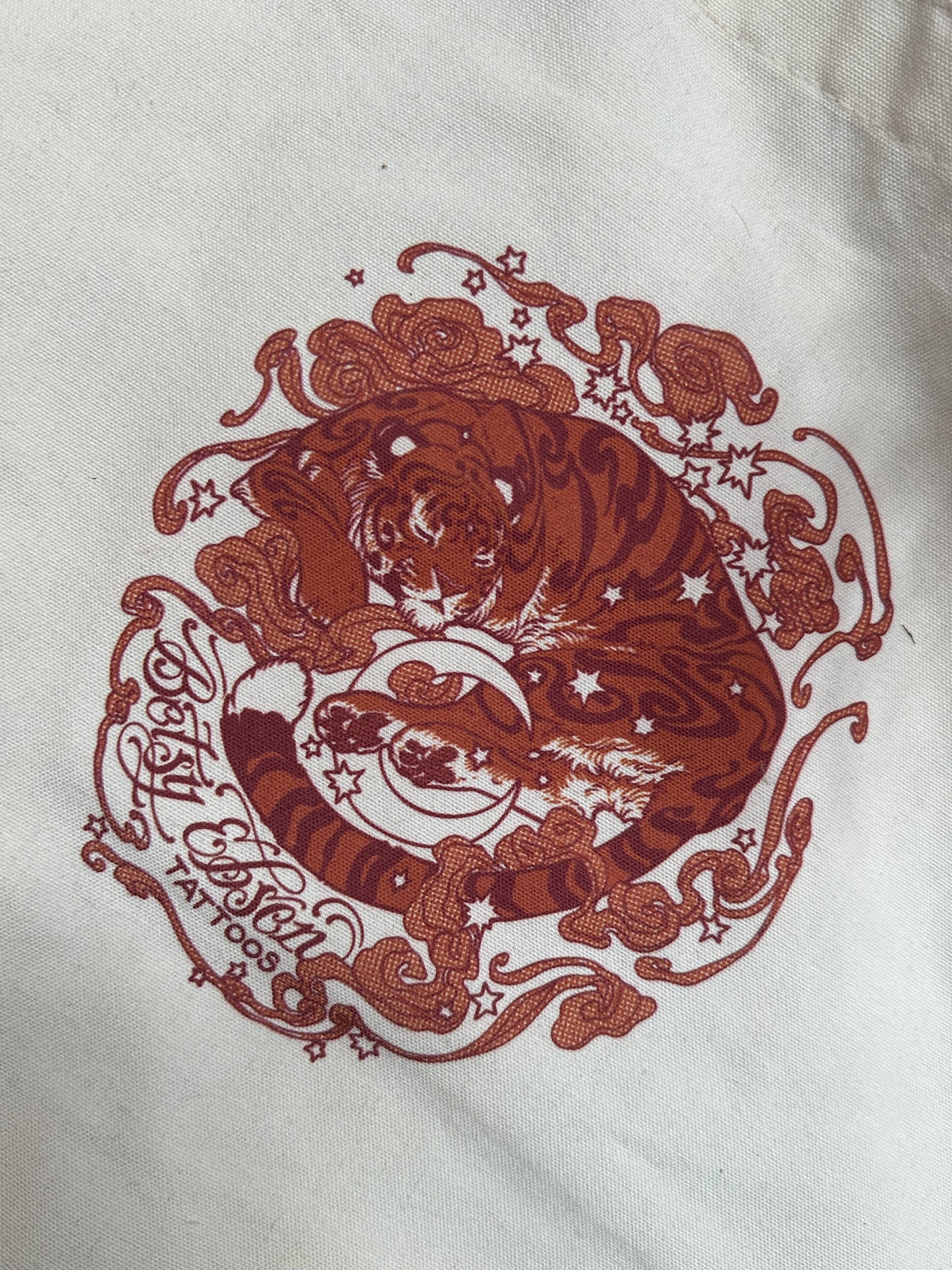 Tiger Tote Bag by Betsy Ebsen