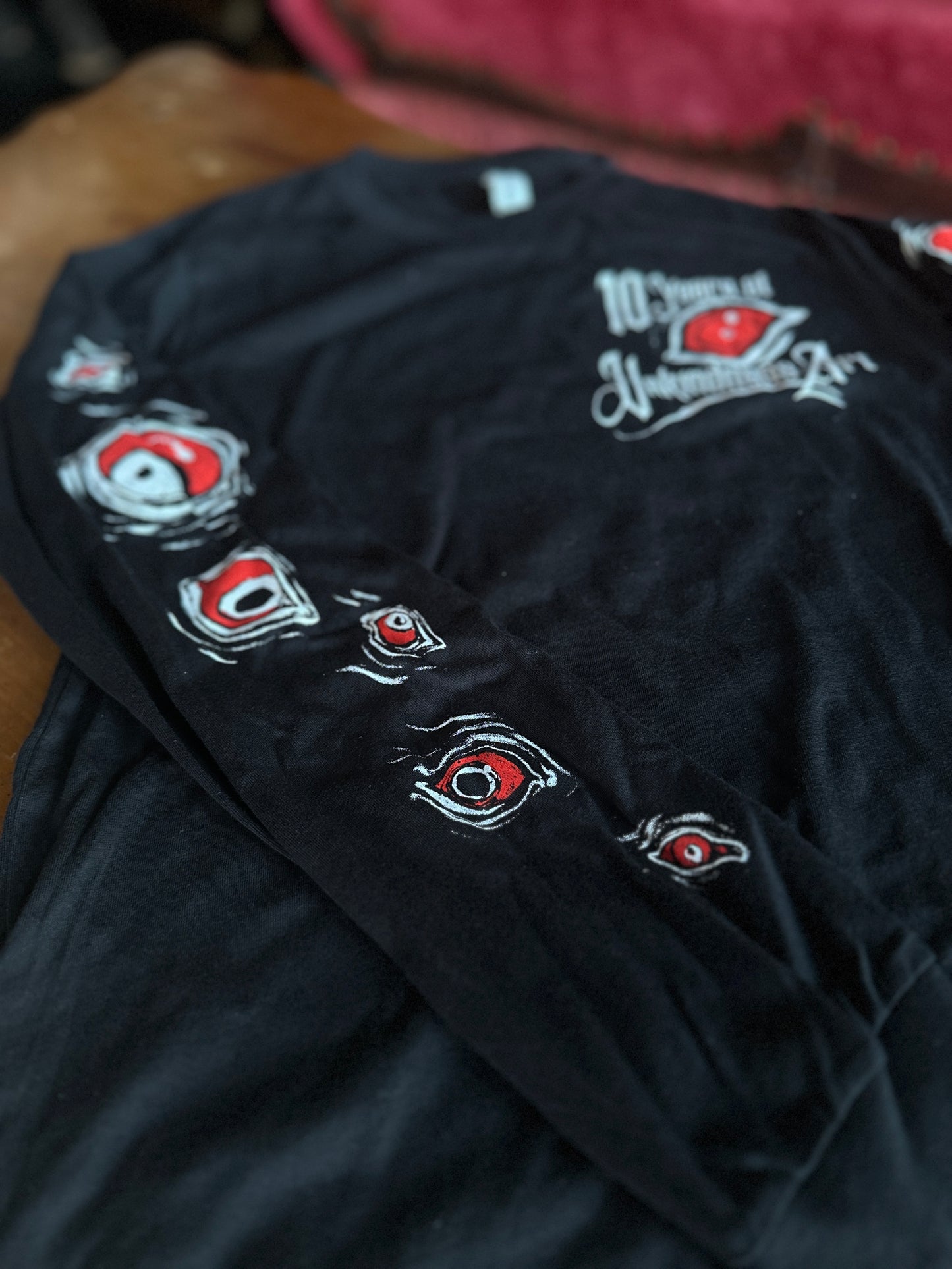 Special Edition 10 YEAR ANNIVERSARY "Cryptid Crow" Longsleeve Shirt by Teresa Sharpe