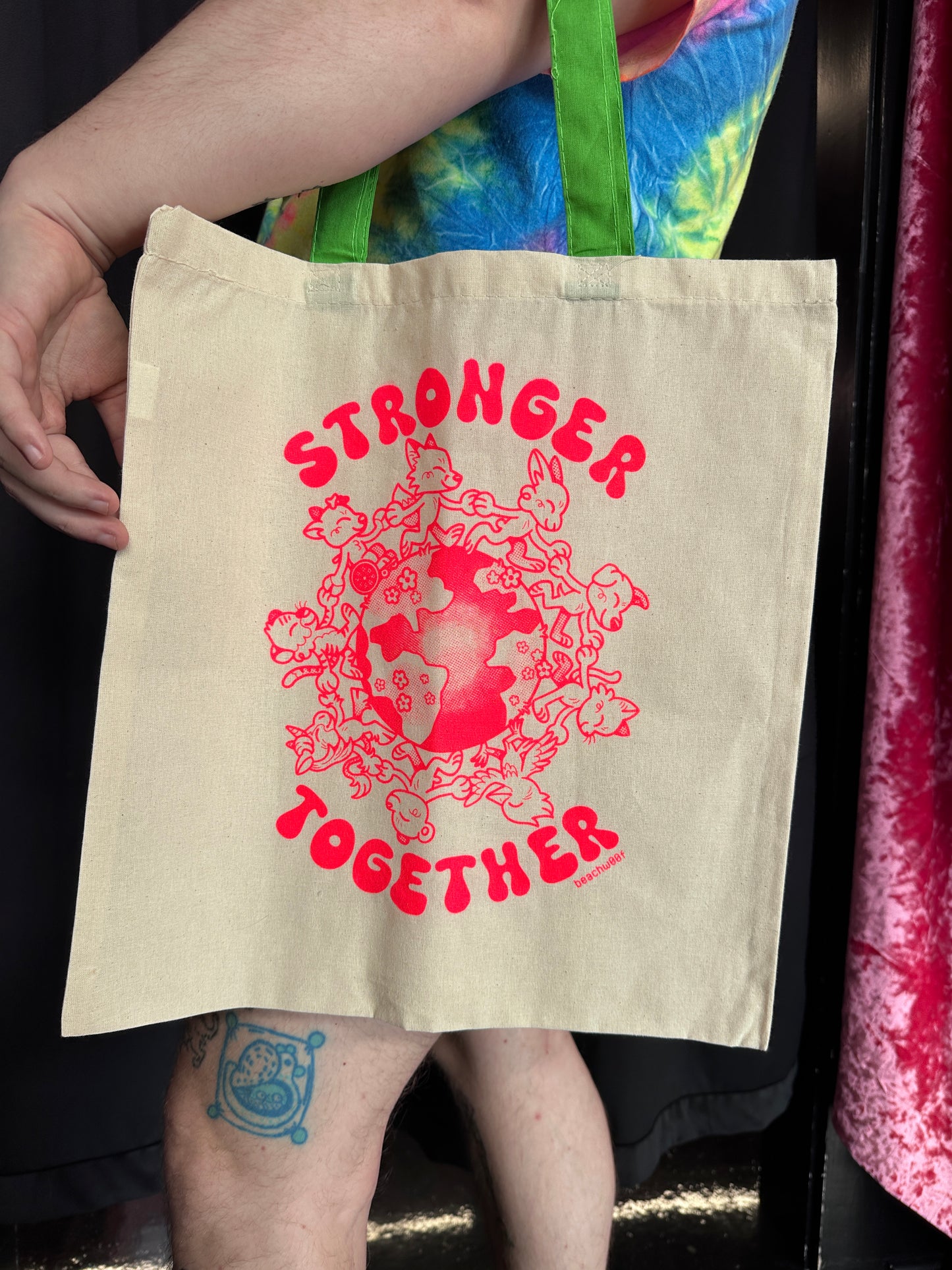 "Stronger Together" Charity Tote Bag by Liam Williams