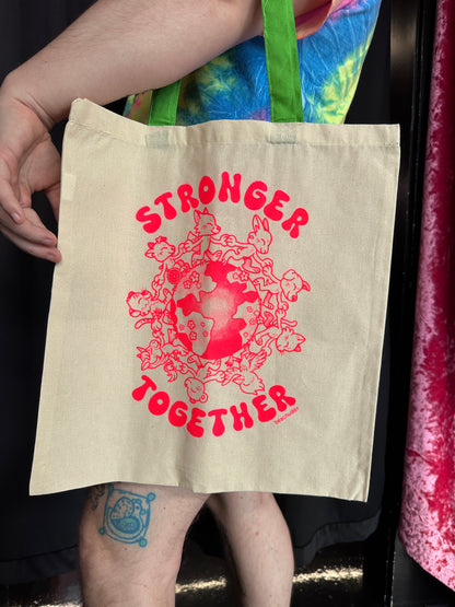 "Stronger Together" Charity Tote Bag by Liam Williams