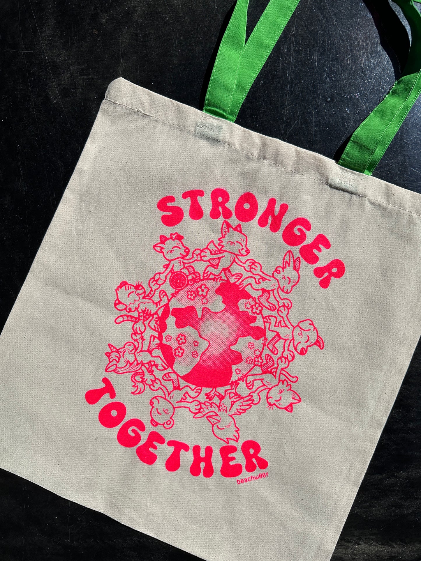 "Stronger Together" Charity Tote Bag by Liam Williams