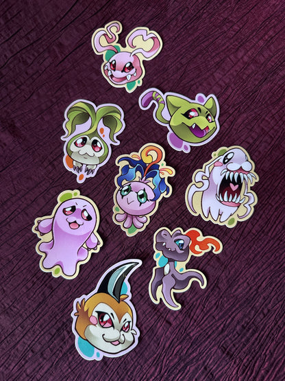 In-Training Digimon Sticker Set by Jay Ferrier
