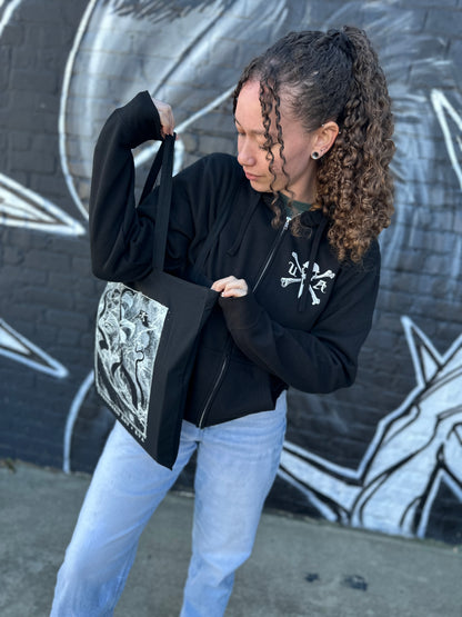 INTO THE ABYSS Zip-Up Hoodie
