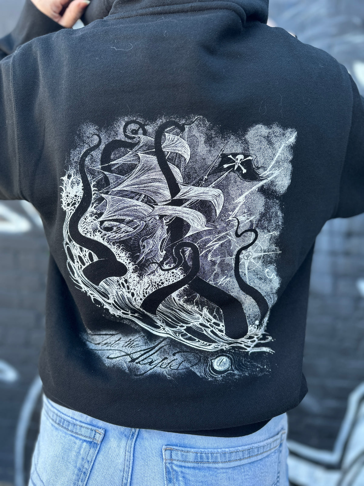 INTO THE ABYSS Zip-Up Hoodie