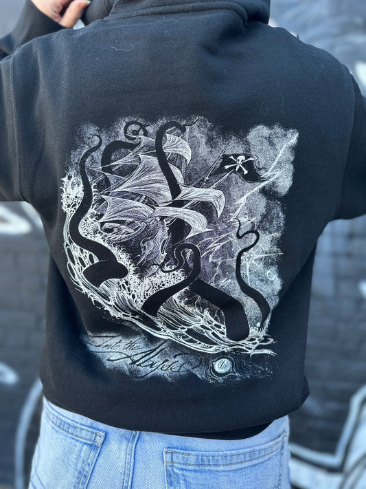INTO THE ABYSS Zip-Up Hoodie