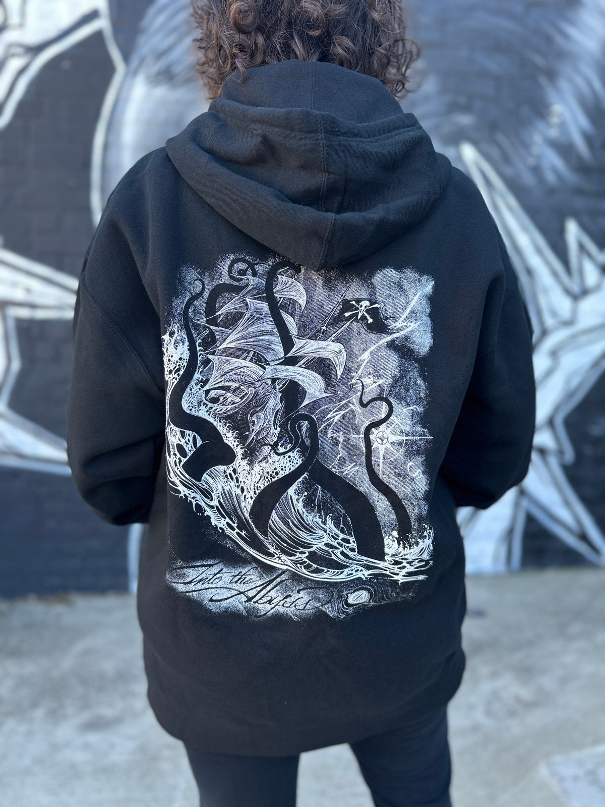 INTO THE ABYSS Zip-Up Hoodie