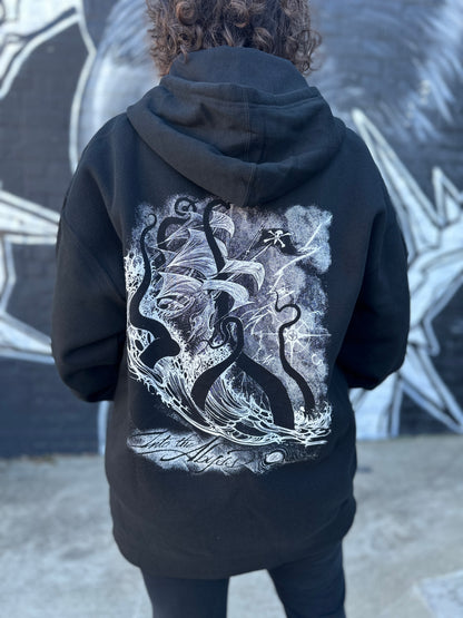 INTO THE ABYSS Zip-Up Hoodie