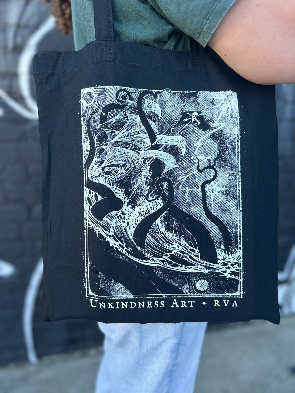 INTO THE ABYSS Tote Bag