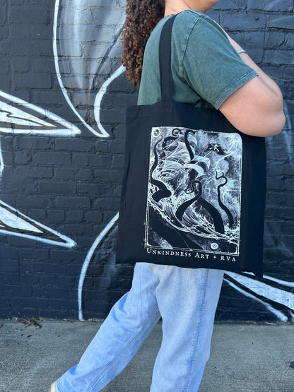 INTO THE ABYSS Tote Bag