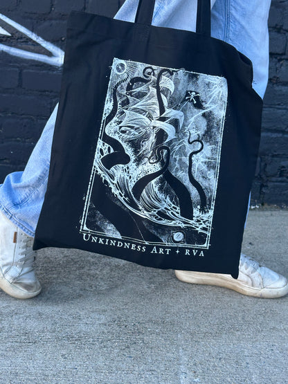 INTO THE ABYSS Tote Bag