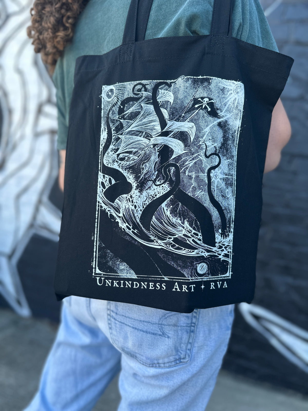 INTO THE ABYSS Tote Bag
