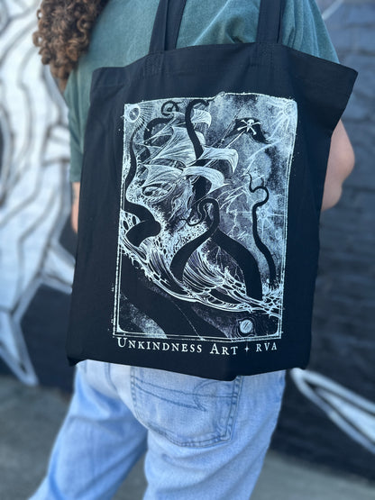 INTO THE ABYSS Tote Bag