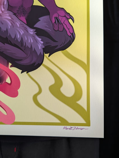 "Infernal Majesty" Print by Mandi Johnson