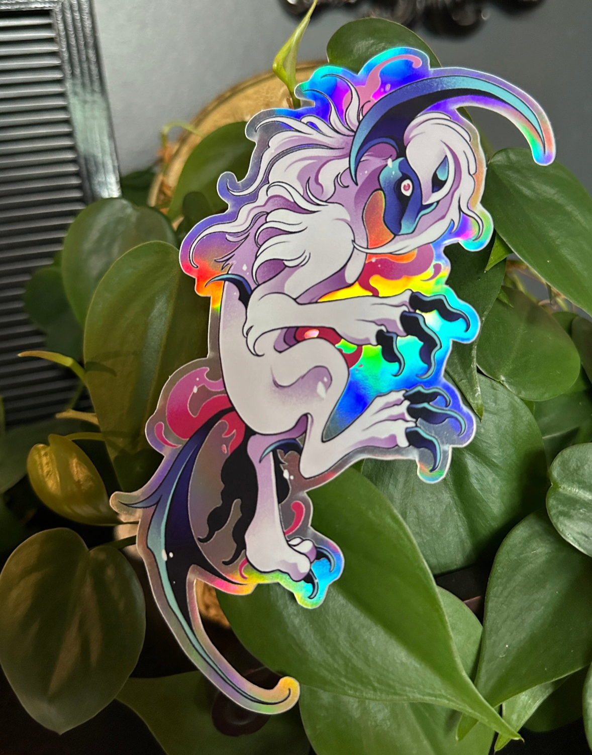 "Absol: The Bringer of Disaster" Mini-Print & Sticker Set by Jay Ferrier
