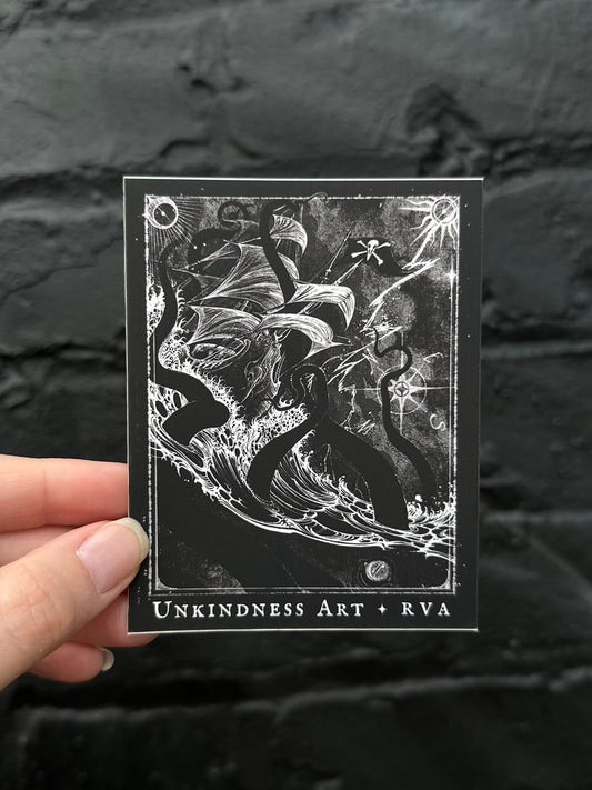 INTO THE ABYSS Sticker