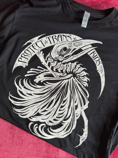 PROTECT TRANS KIDS Charity T-Shirt by Teresa Sharpe