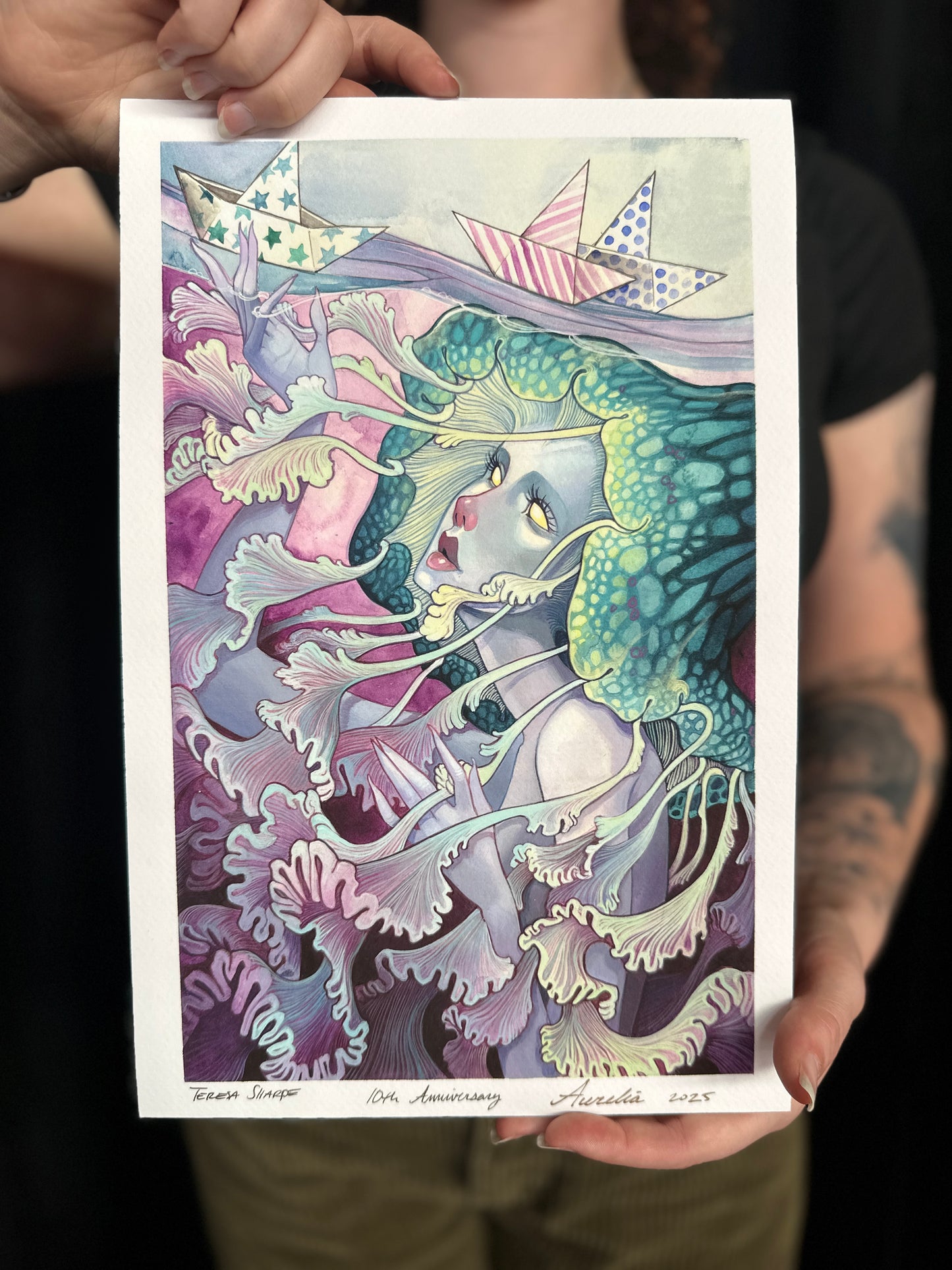 "The Ulmaridae" Print Set 2025 Edition by Teresa Sharpe