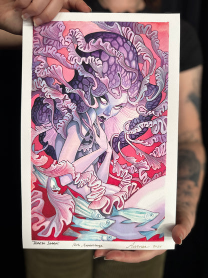 "The Ulmaridae" Print Set 2025 Edition by Teresa Sharpe